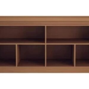 Tall Wooden Bookshelf with Drawer and Cabinet (Ref: RC10003)