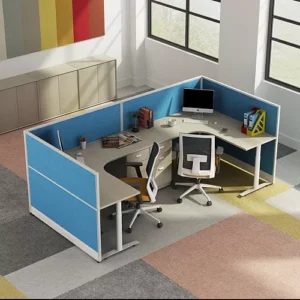Modern 2 person office workstation desk (Ref: RW10003)