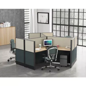 Supply 3 ways partitions connection 120 degree office workstation (Ref: RW10008)